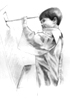 boy, pencil study